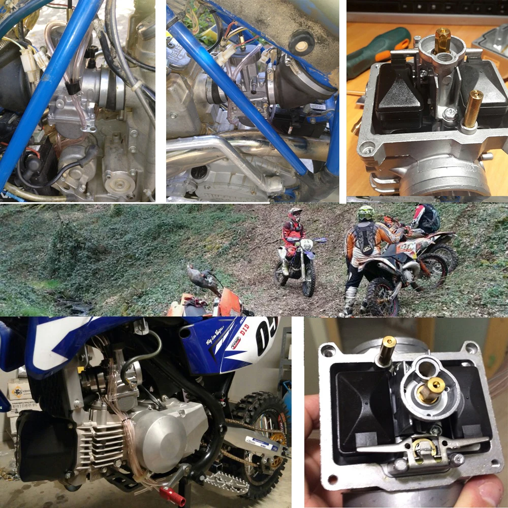 ZS гоночный мотоцикл Keihin PWK карбюратор 33 34 35 36 38 40 42 мм Carb Универсальный 2T 4T