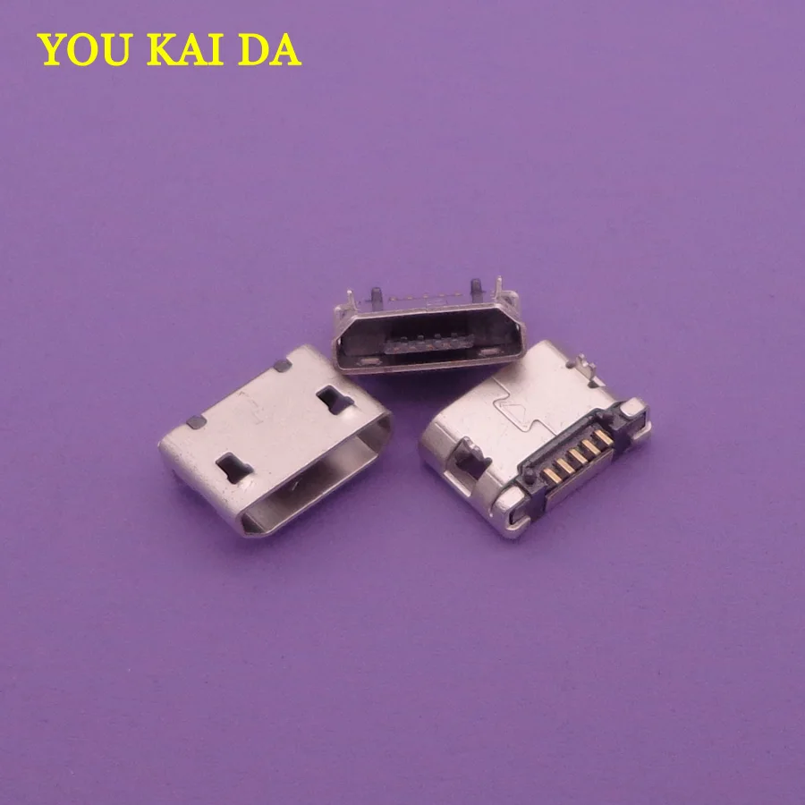 10 шт./лот Micro USB разъем для зарядного порта планшетного ПК Coolpad W706 + 9930 8810 Для Huawei C8600