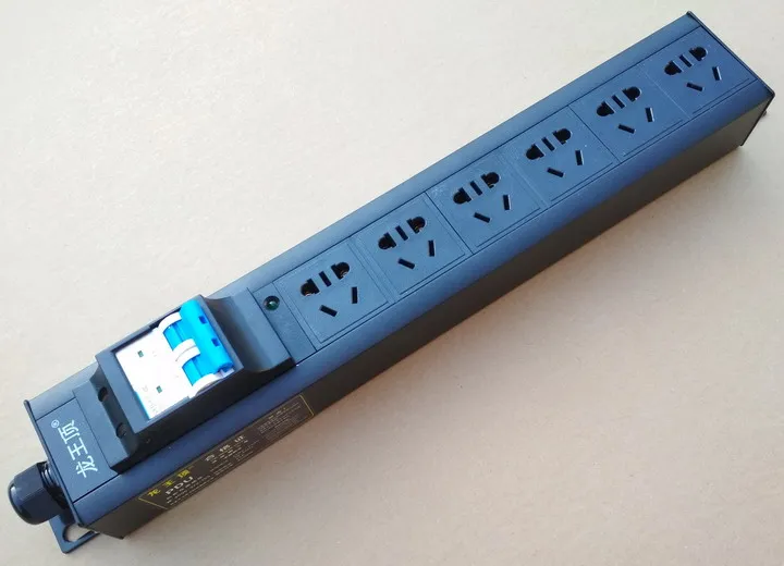 Новинка 60A 10000 Вт высокомощная горная выделенная розетка PDU power Rail 80A 18000 Разъем