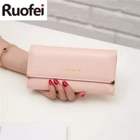 2019 best ruo fei deal fashion handbags lady women wallets bag popular purse long pu handbags card holder birthday bags