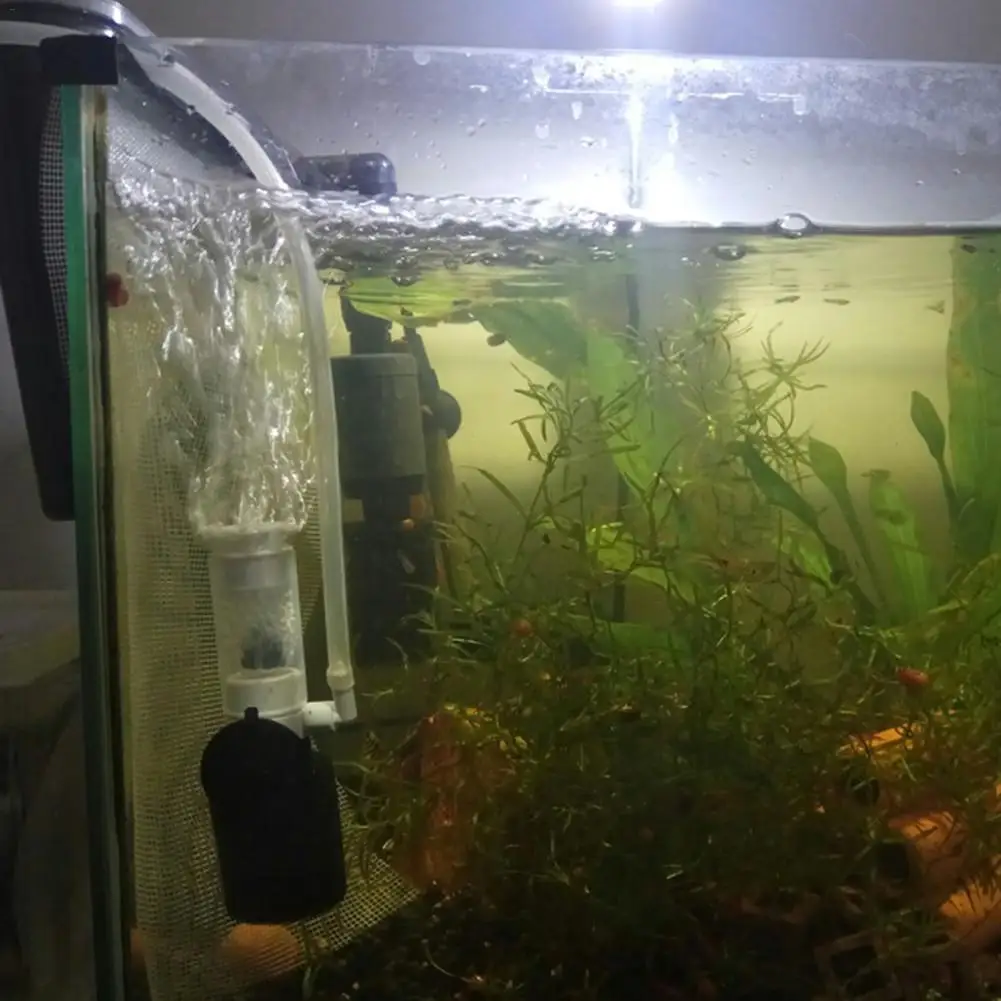 Домашний фильтр для аквариума бесшумный мини воды пневматический маленьких