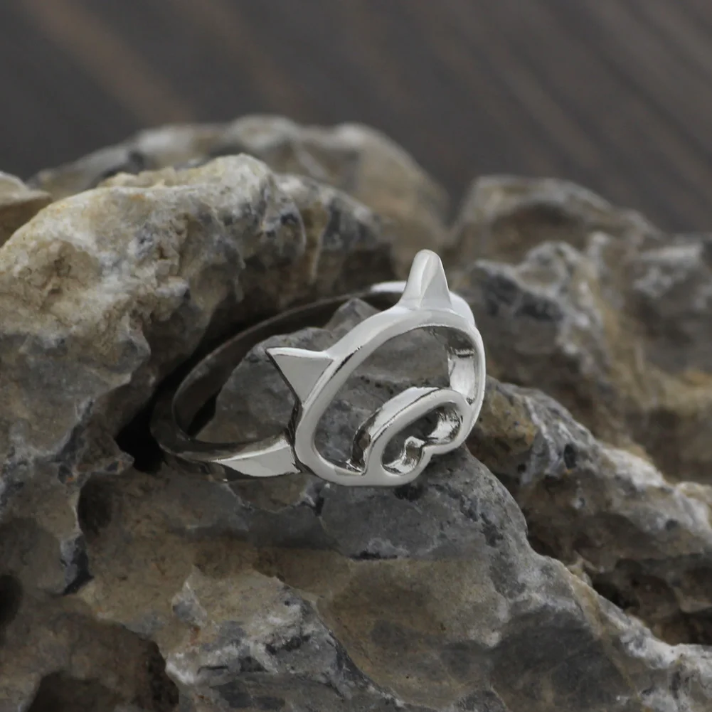 Женское милое простое Новое модное Ювелирное кольцо Свинка для влюбленных кошек