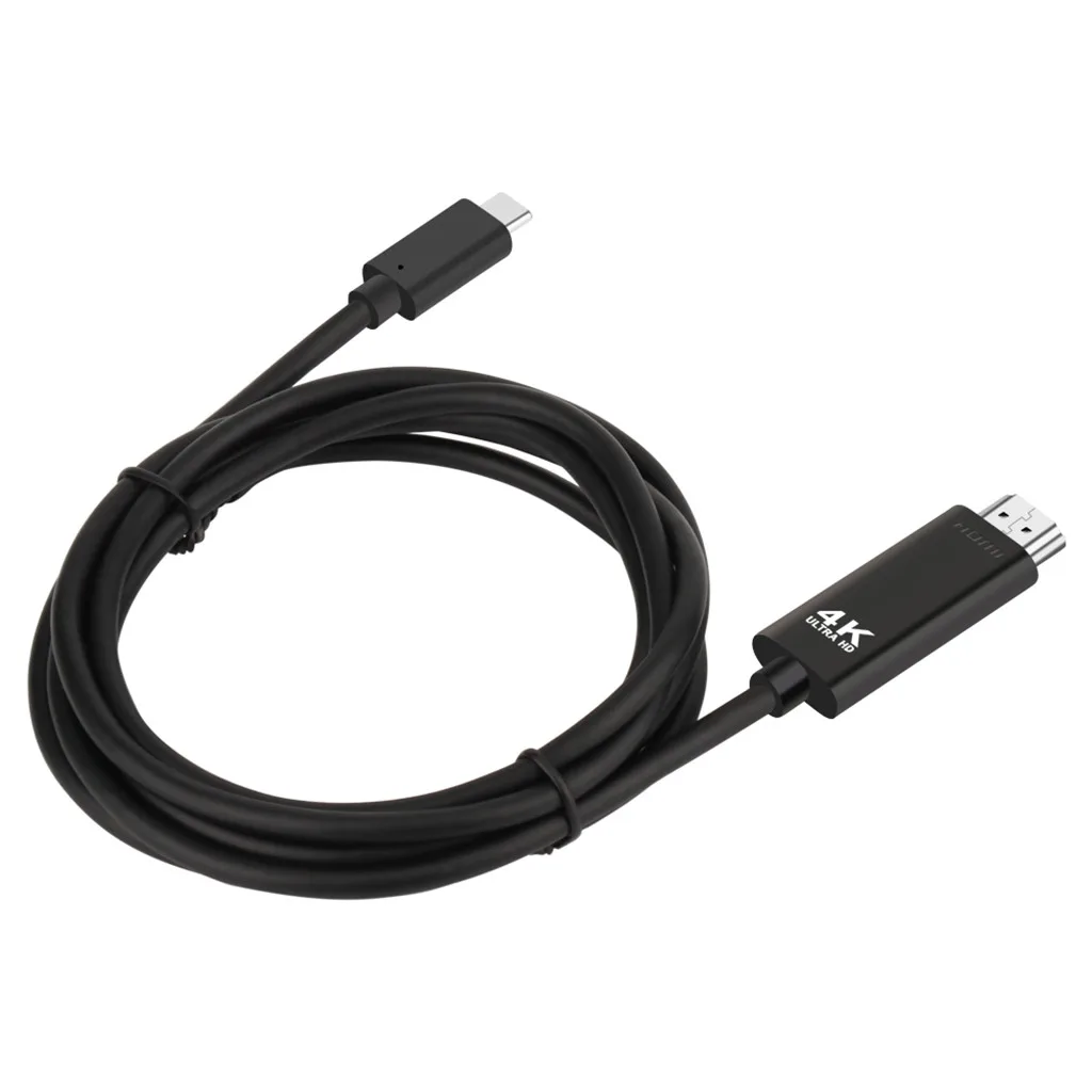 2019 Type C к HDMI 4K кабель HDTV TV Цифровой AV адаптер для Samsung Galaxy S9 + S8 29 #|Кабели HDMI| |