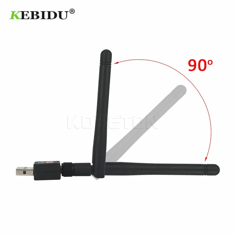 Wi fi адаптер KEBIDU 150 Мбит/с 2 дБ 802.11b/n/g|Сетевые карты| |