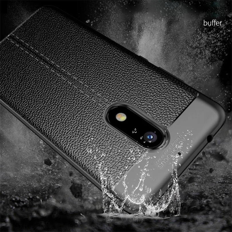 Противоударный кожаный однотонный мягкий чехол из TPU чехол КРЫШКА ДЛЯ Nokia на возраст 1, 2, 5, 6, 7, 8, 9, телефонный чехол s для Nokia 6 6,1 2,1 7 Plus X5 X6