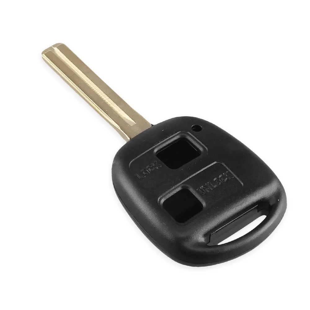 KEYYOU New Replacement Housing Shell Remote Key Case Fob 2 Button For Lexus RX300 ES300 Uncut Blade TOY48 40MM | Автомобили и