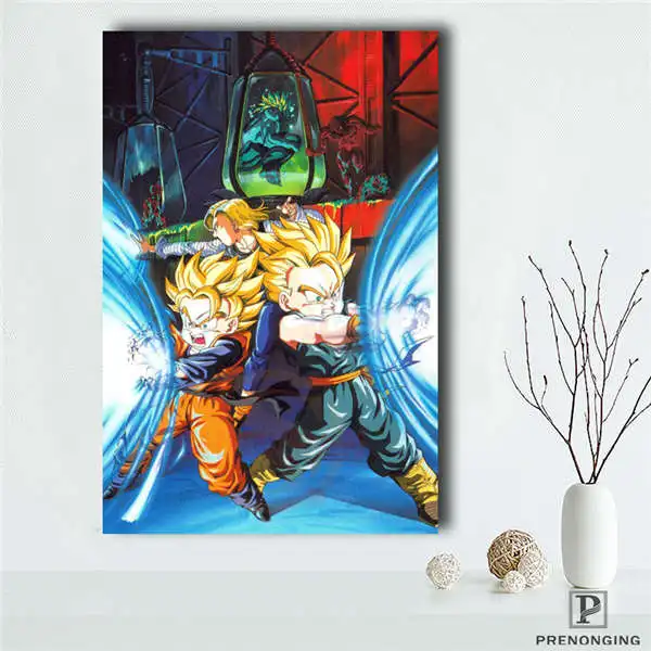 Съемная роспись домашний декор es плакат Лидер продаж Жемчуг дракона Z Goku плакат с героями аниме#190114s07 - Цвет: Оранжевый