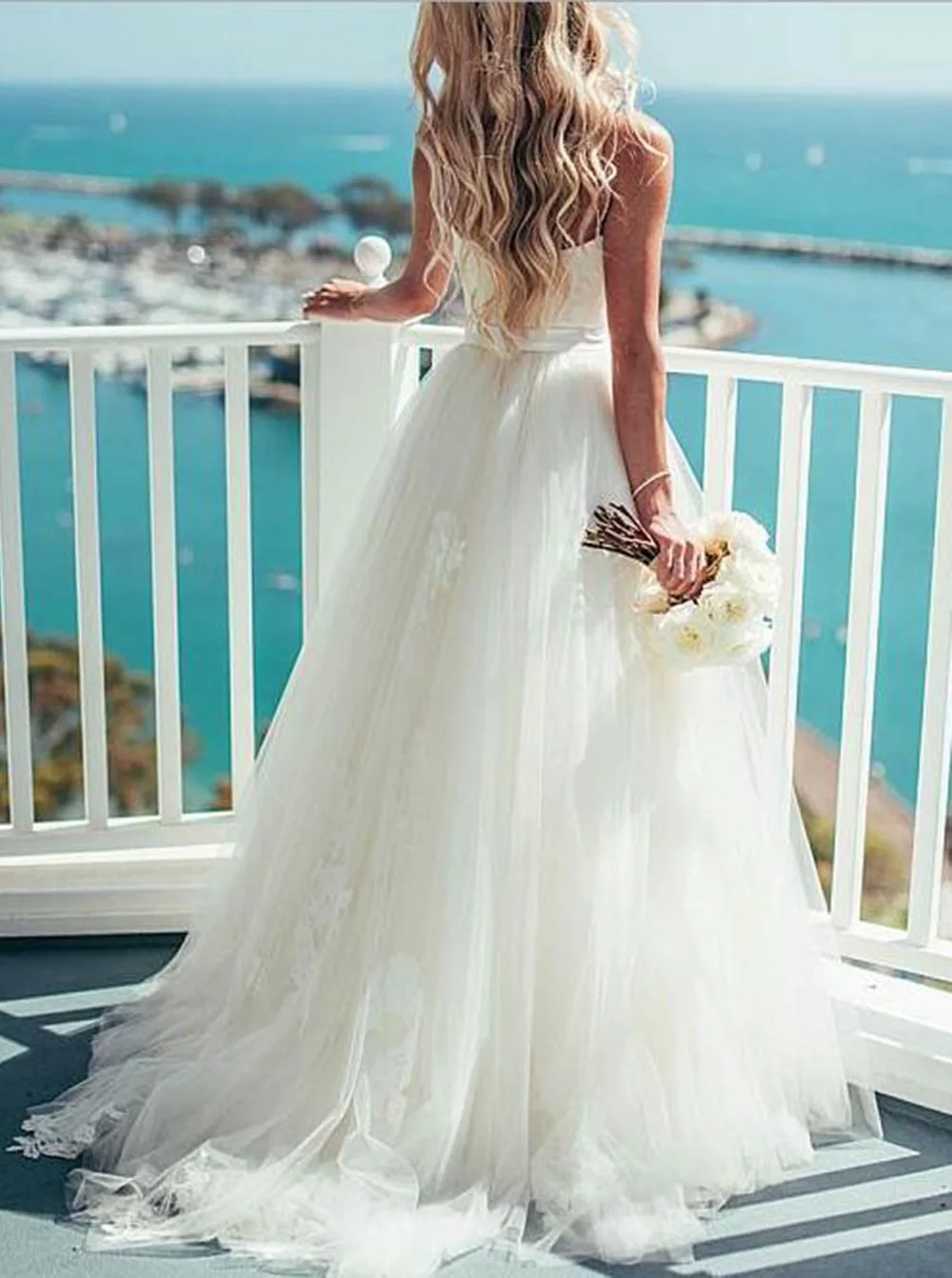 ZL1029 New Charming Spaghetti Straps Lace Tulle Ball Gown Wedding Dresses Bridal Gowns Celebrity vestido De Noiva robe de mariee | Свадьбы и