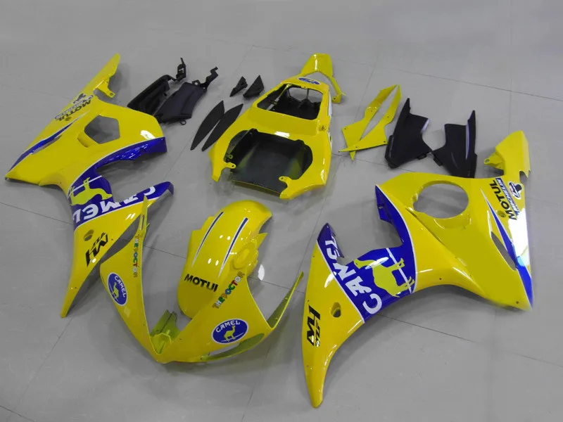 Набор обтекателей литьевой формы для YAMAHA YZFR6 03 04 05 YZF R6 YZF600 2003 2004 2005 ABS комплект