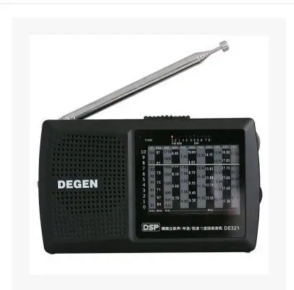 Degen DE321 FM стерео радио MW и SW DSP Мир группа ресивер Full диапазонное FM radio dongle radio | Радиоприёмники -32687465153