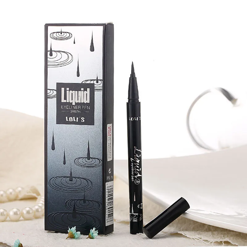 Черный Жидкий Карандаш Для Глаз Красоты длительный Водонепроницаемый Eye Liner Pen
