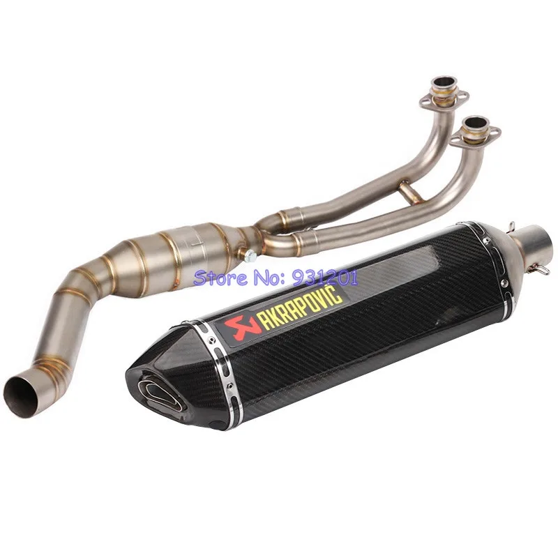Выхлопная труба выхлопной системы мотоцикла для Yamaha TMAX 500 530 соединение с Akrapovic