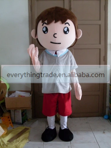 Hot selling 2014 Adult cute cool little boy mascot fancy dress suit costumes cartoon party | Тематическая одежда и