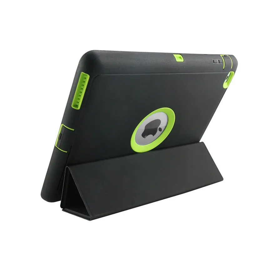 MAX Q для Apple iPad 2 3 4 c Retina безопасно детей Броня противоударный сверхмощный PU + TPU PC