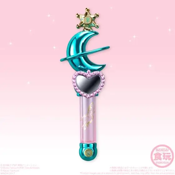 PrettyAngel-Подлинная Bandai Sailor Moon 25th anniversary миниатюрная таблеточная палочка(без конфет) Mars Jupiter Venus Pluto Uranus - Цвет: 8-2
