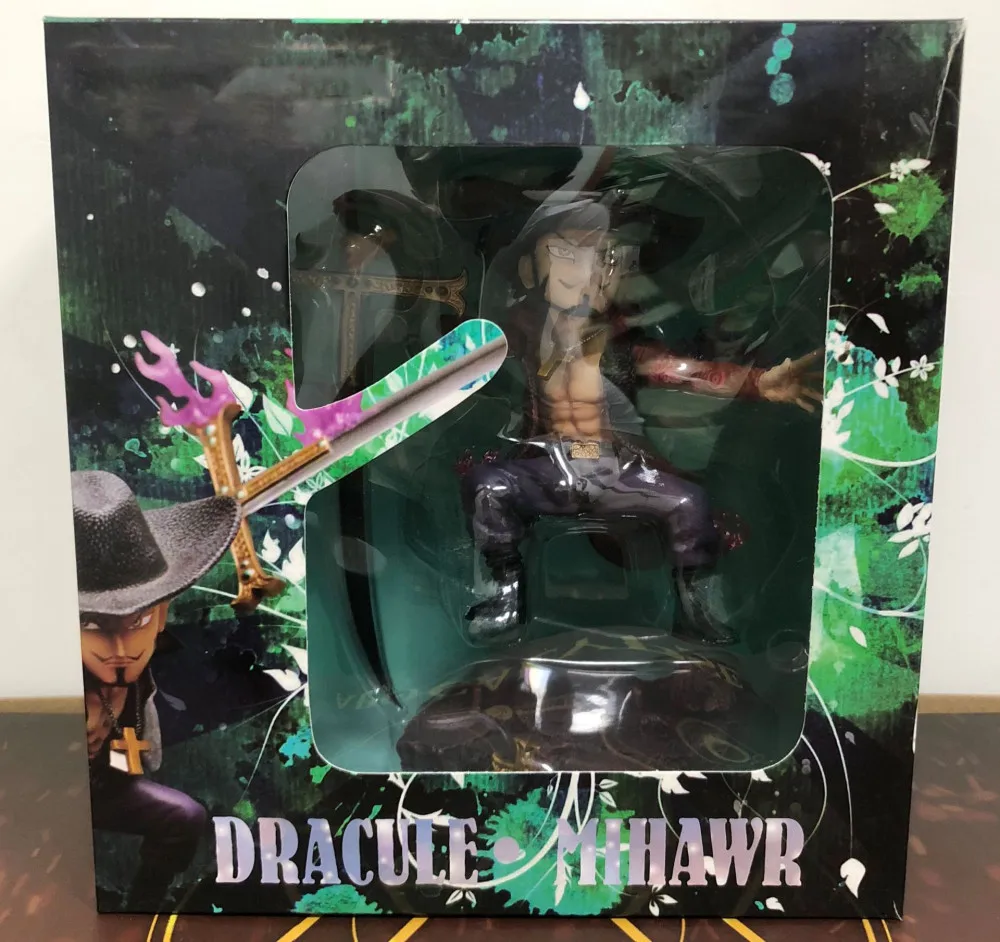 Цельная фигурка Dracule Mihawk GK ПВХ Brinquedos Juguetes Кукла Зоро Джокер Подарок Коллекционные