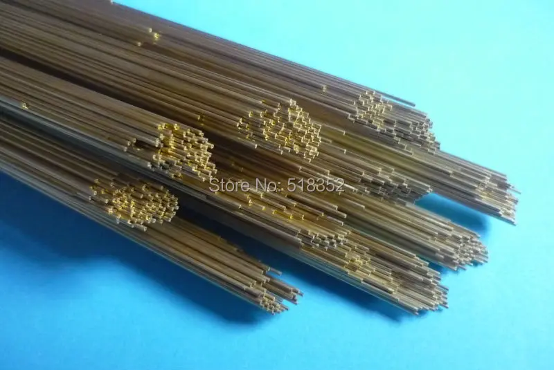 

2.1mmx400mm Single Hole Ziyang Brass Electrode Tube for EDM Drilling Machines