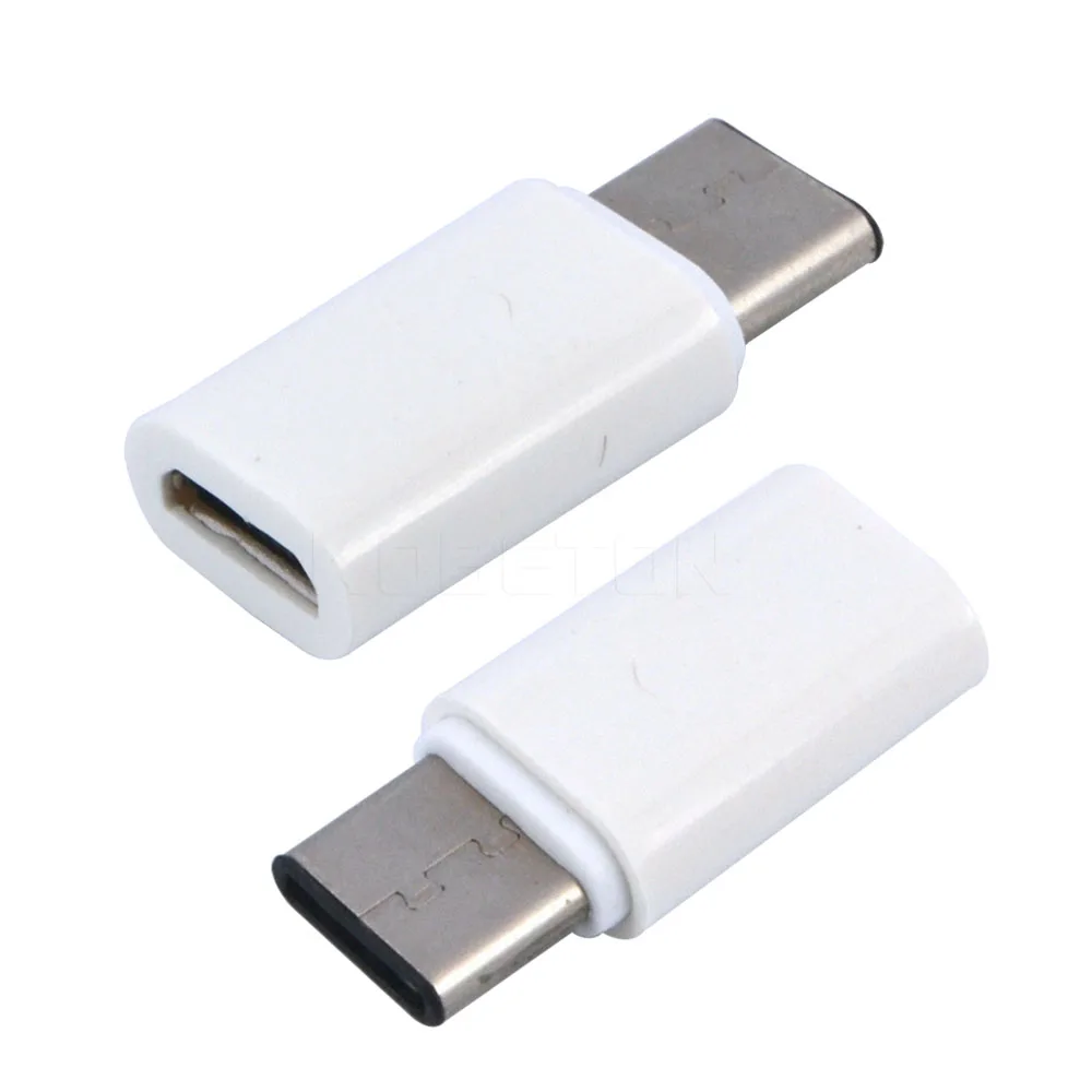 10 шт. адаптер для передачи данных mini USB 3 1 Type C папа-Micro 2 0 | Электроника