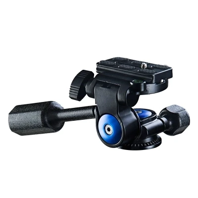 Видео шаровая Головка для штатива-трипода из 3-ходовая рулевая колонка с