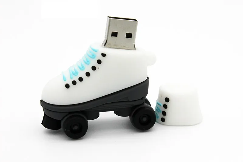 JASTER Pretty коньки стиль USB флэш-накопитель 4 ГБ 8 ГБ 16 ГБ 32 ГБ 64 ГБ Флешка USB 2,0