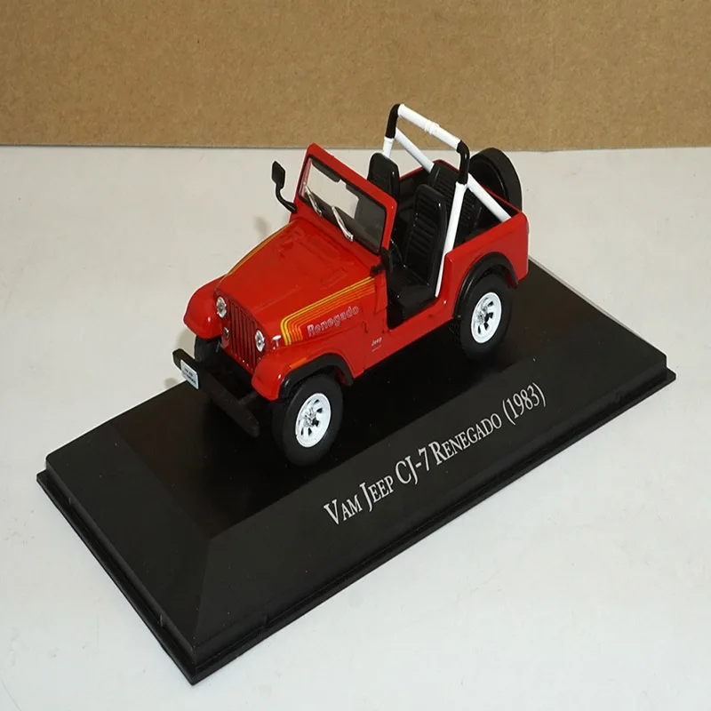 1/43 Dodge VAM JEEP CJ-7 RENEGADO 1983 моделирование классическая модель литья сплава винтажная