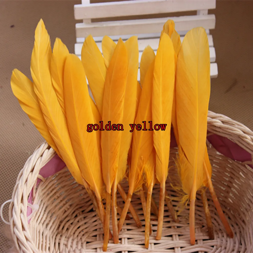 Новое популярное красивое 50 шт./лот гусиное перо 4 6 дюймов 10 15 см DIY Бесплатная