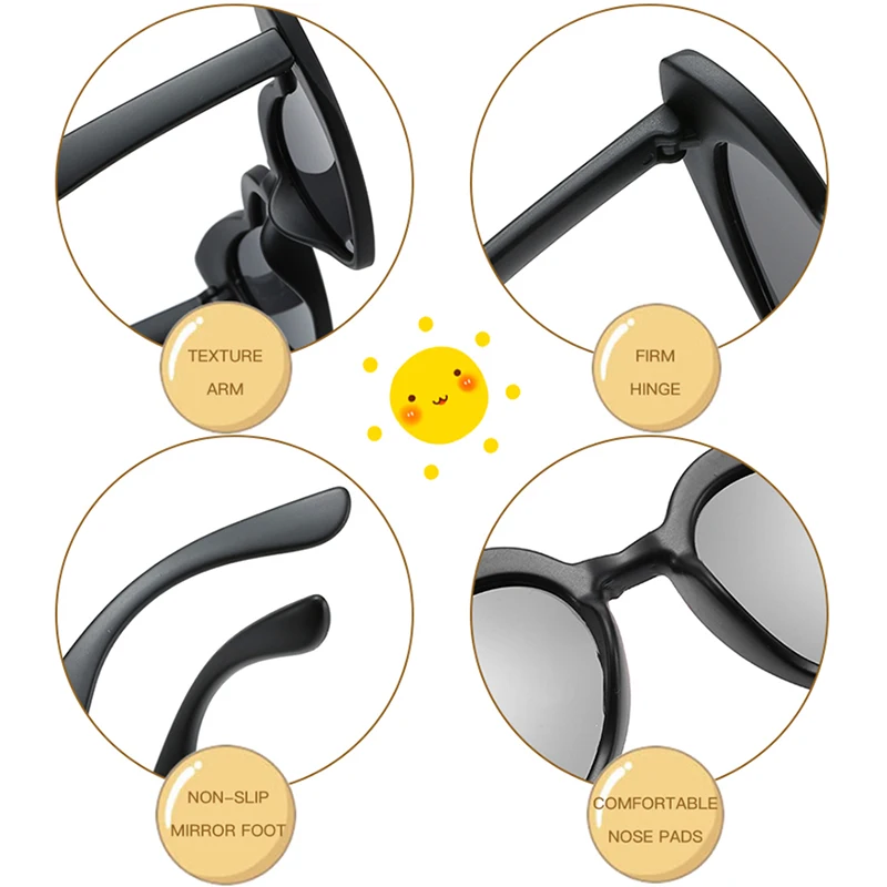 TOEXPLORE ore модные детские поляризационные солнцезащитные очки для мальчиков и