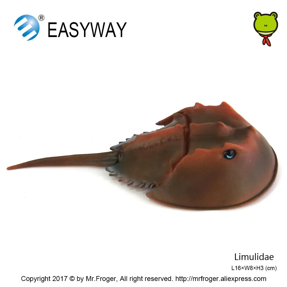 EASYWAY оригинальная Limulidae игрушки для морской жизни фигурка Limulus polyfemus модель водных