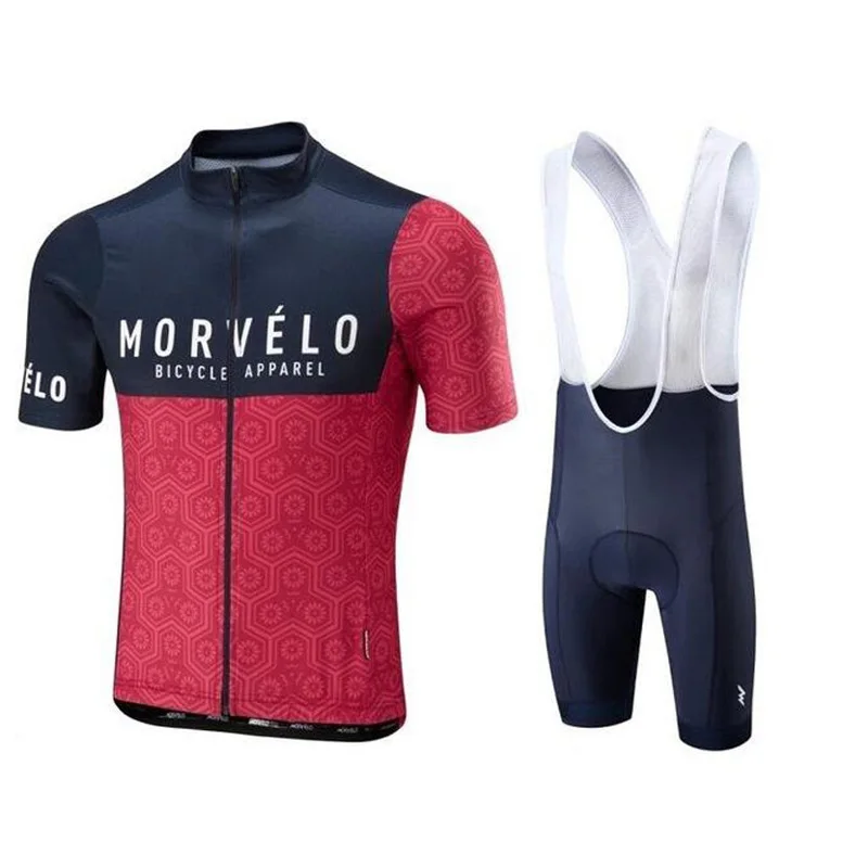 2018 велосипед Команда Morvelo Велоспорт Джерси Набор Майо Ropa Ciclismo Лето Велосипед