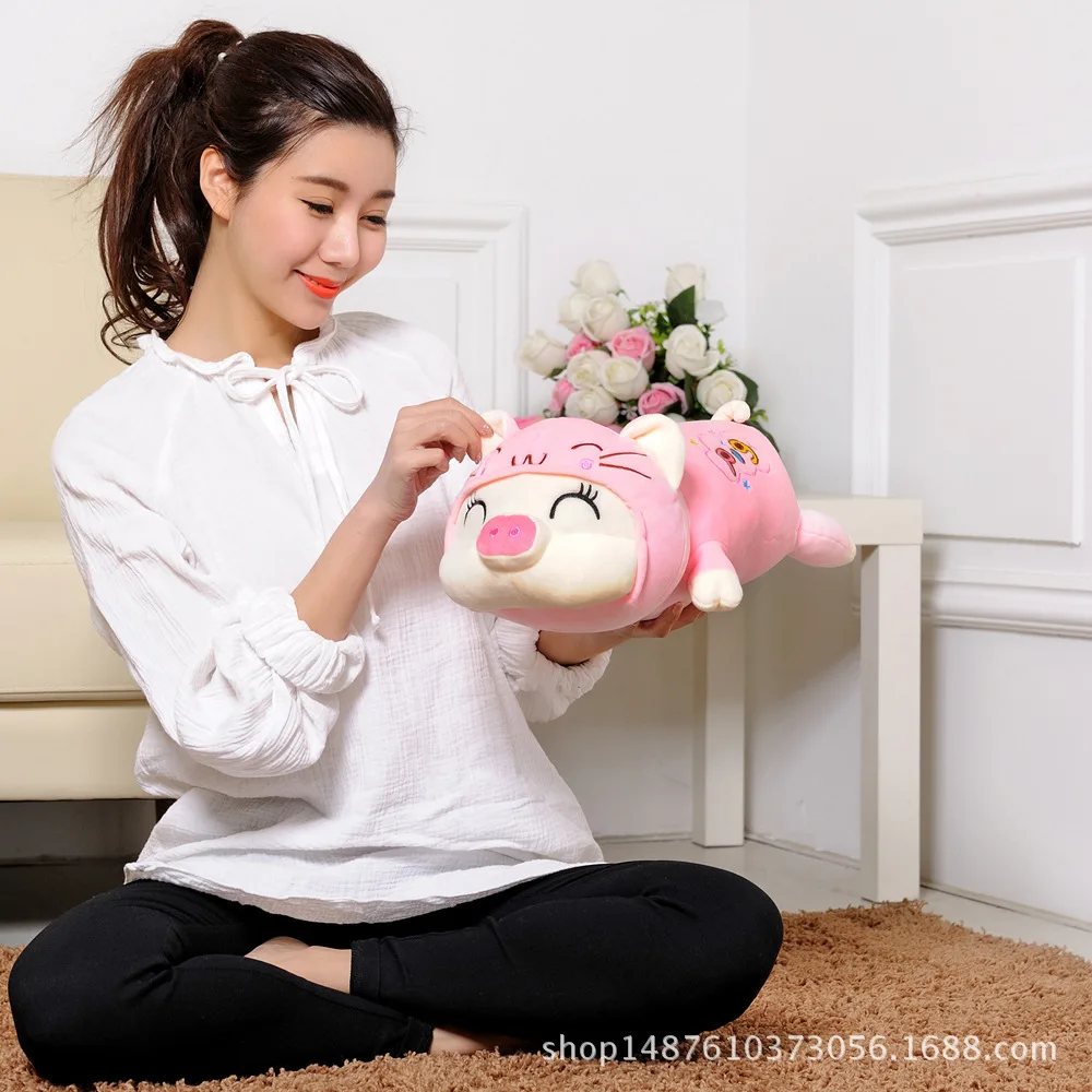 Новый стиль розовые кавайные пуховые перья программное обеспечение животные