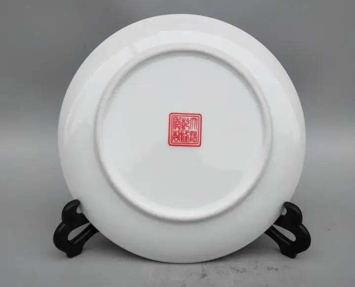 

China exquisite beautiful woman Home decoration Ceramic plate #1