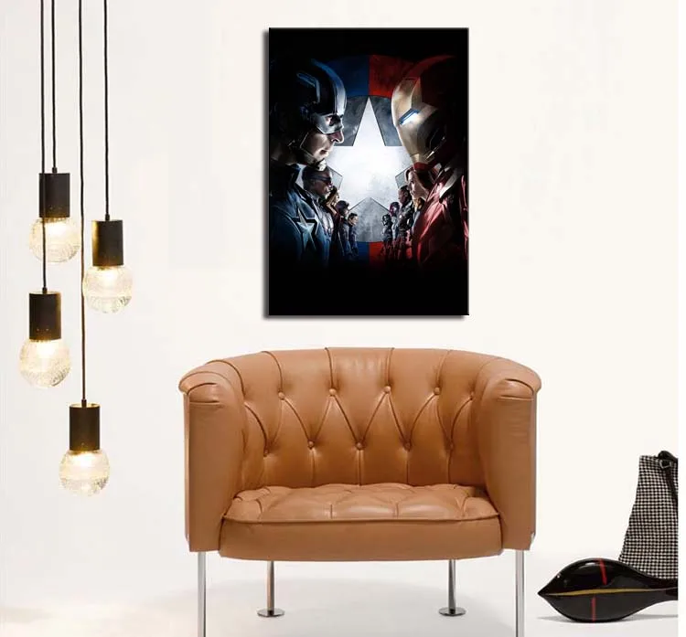 HD Печать на холсте Marvel персонализированные фильмы плакаты Декоративные