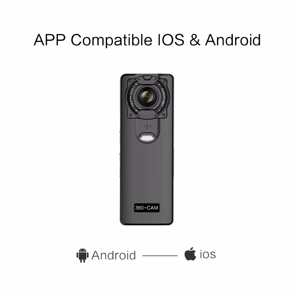 Amkov VR-P360 V360 ручной 4K wifi 360 камеры 15fps Dual 220 HD широкоугольный объектив рыбий глаз панорамные камеры 360 cam поддержка VR