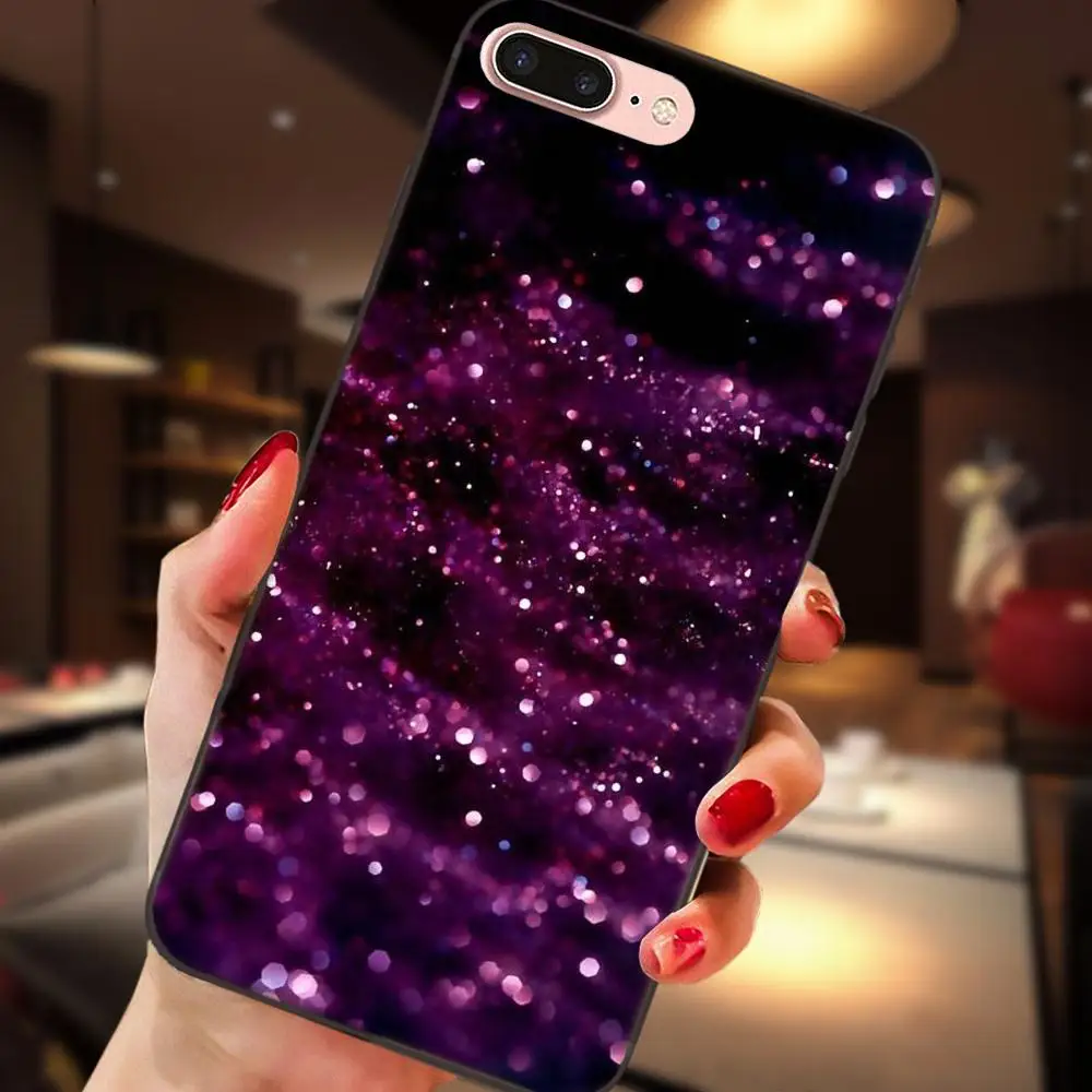 as picture Прекрасный Фиолетовый Блеск для Galaxy C5 C7 J1 J2 J3 J330 J5 J6 J7 J730 Ace Core Duo Max Мини плюс премьер-профессионал ТПУ художественный чехол - Цвет: as picture