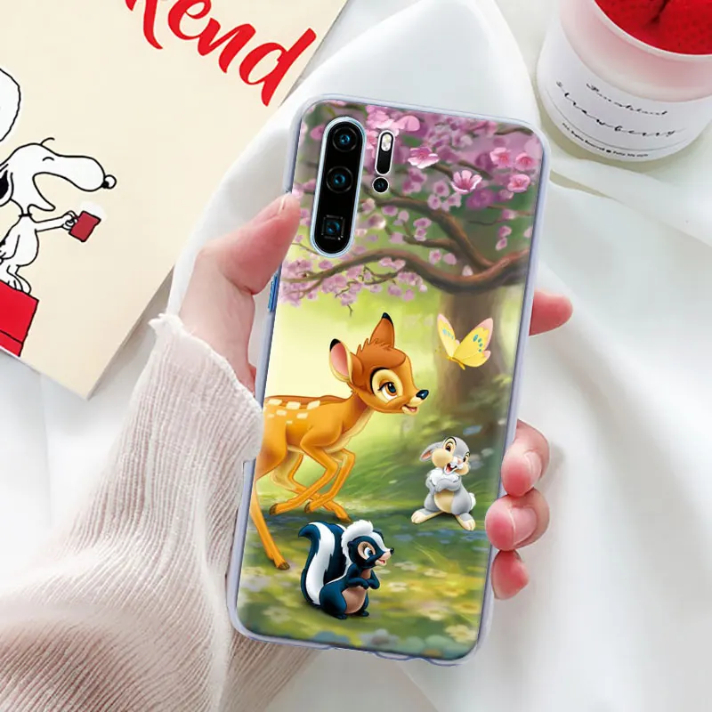 Bambi Thumper чехол для телефона coque для huawei P30 Pro P10 P20 P30 Lite P8 P9 Lite P Smart Plus чехол
