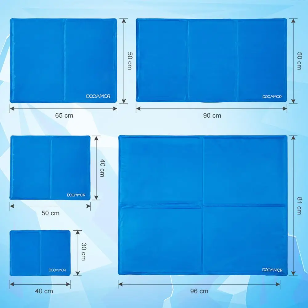 Коврик для отдыха собаки ПЭТ охлаждающая Подушка плюшевый матрас коврик