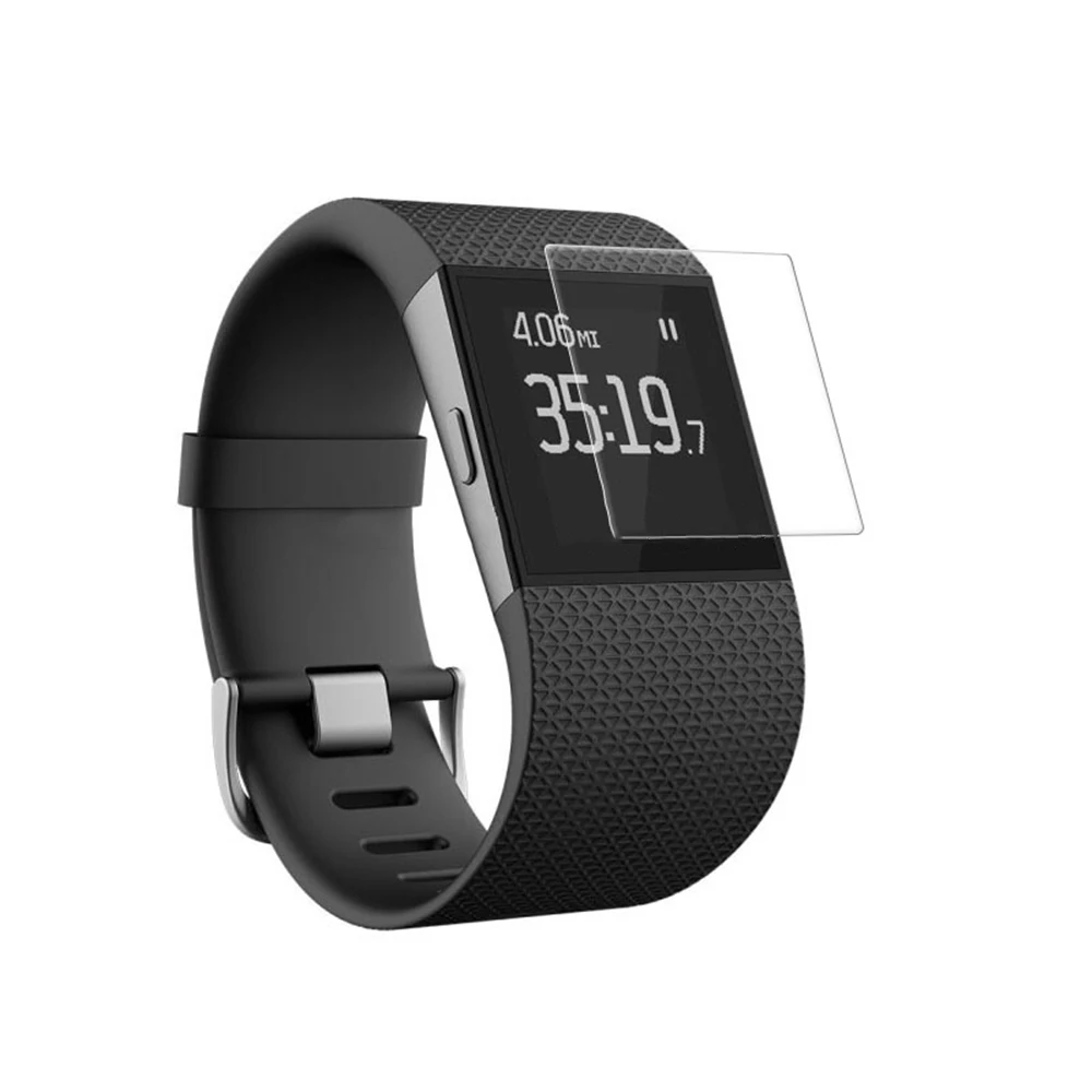 

2pcs Tempered Glass For Fitbit Surge 9H 2.5D Premium Screen Protector Film For Fitbit Surge Smart Watch Accessories