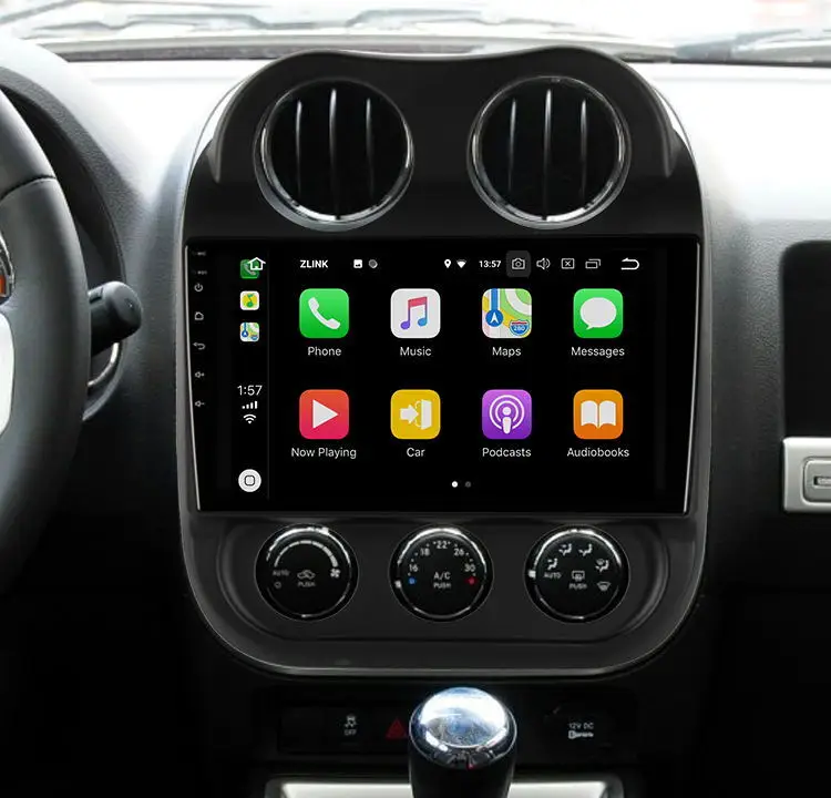 10 1 &quotAndroid 8 0 автомобильный gps навигатор для Jeep Compass 2011 2016 мультимедийный аудио