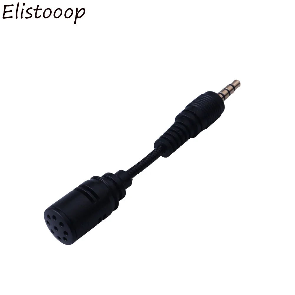 Elistooop Мини Гибкий микрофон с разъемом 3 5 мм новый для мобильный телефон ПК