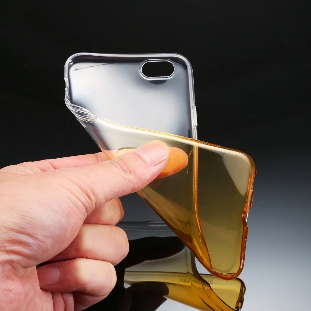 Чехол HAWEEL для iPhone 6 и 6s ультратонкий прозрачный мягкий чехол из ТПУ с градиентом