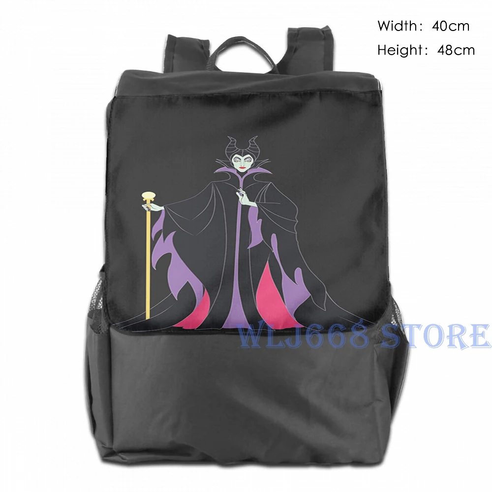 Забавные сумки на плечо с графическим принтом для женщин, Maleficent, рюкзак на одно плечо для путешествий, мужская сумка для спортзала