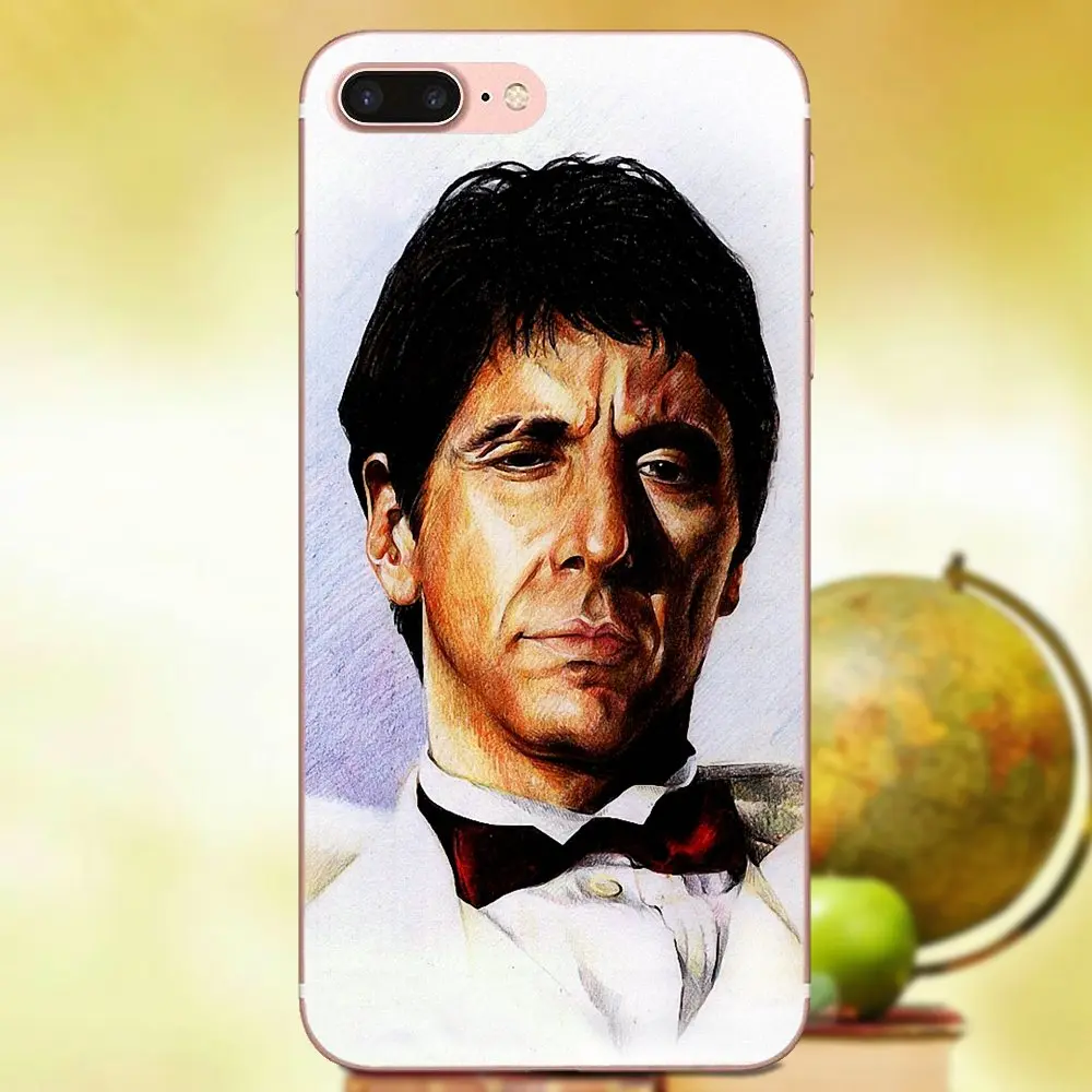 Чехол-накладка из ТПУ Scarface Al Capone для HTC 530 626 628 630 816 820 One A9 M7 M8 M9 M10 E9 Plus U11 Moto G G2 G3 G4 G5 |