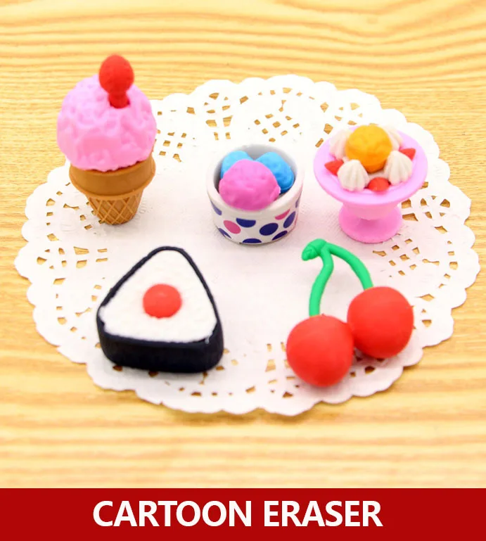 Ластик карандаш креативный резиновый с милым слоном для школьников 8