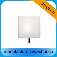 2014 hots high quality uhf rfid fixed reader built in 12 dbi antenna