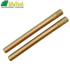 SHDIATOOL 2 шт. 1020 мм ЧПУ вакуумные паяные Diamond биты для гравировки фрезы цилиндр с плоским концом мрамор, гранит, натуральный камень