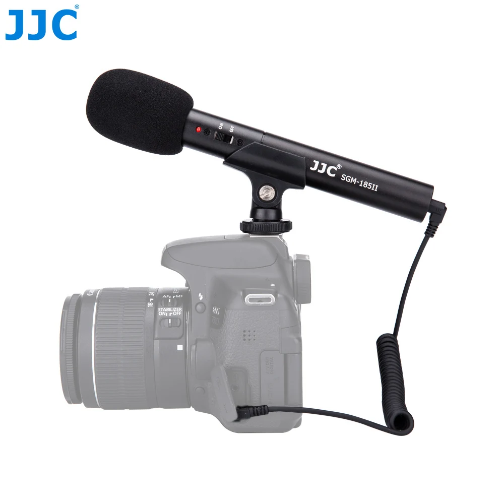 JJC камера Студия видеокамера Микрофон стандартный горячий башмак DSLR видео