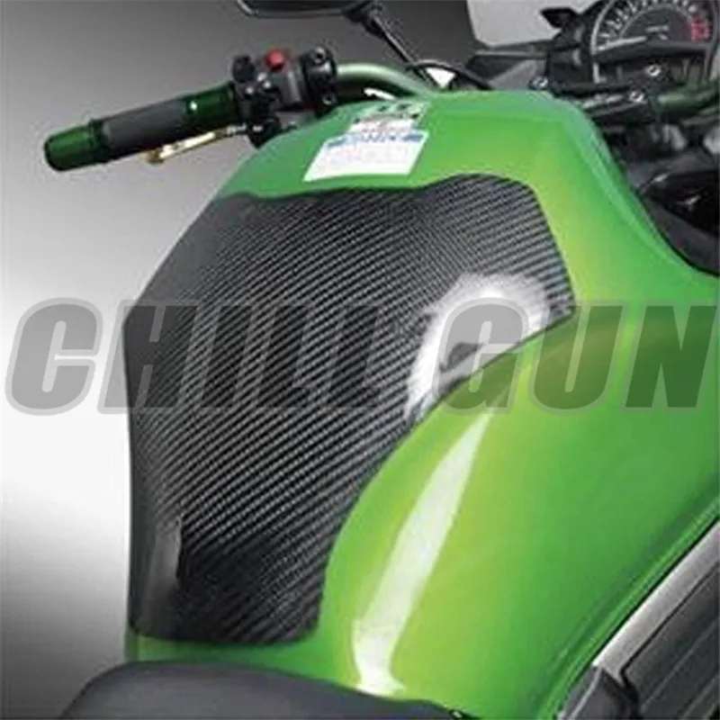 Аксессуары для мотоциклов настоящая углеродная накладка на бак наклейка