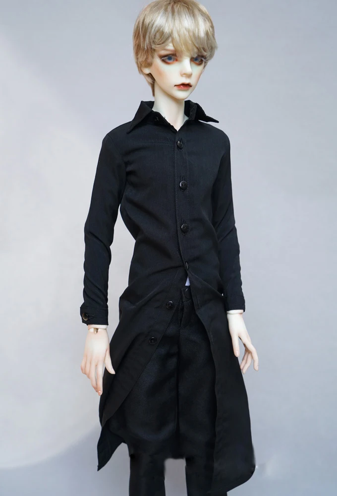 Кукольное платье BJD подходит для 1/3 1/4 SD MSD размер куклы черная индивидуальная