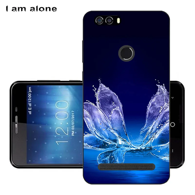 Чехлы для телефонов I am alone для Leagoo power 2 5,0 дюйма, мягкие чехлы из ТПУ для мобильных телефонов с мультяшным принтом для Leagoo power 2, сумки