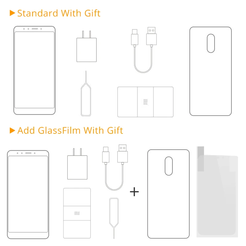 Первоначально Глобальный Версия Xiaomi Redmi 5 плюс 4 GB 64 мобильный телефон Snapdragon 625 Octa